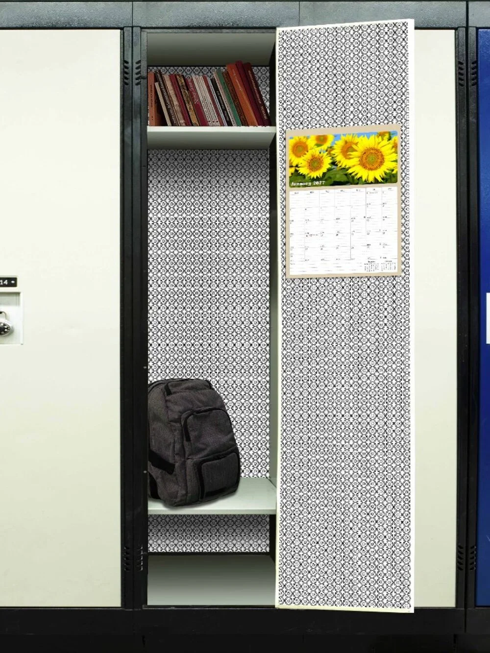 2027 Calendar Magnetic Peel & Stick 12 Months 8.5